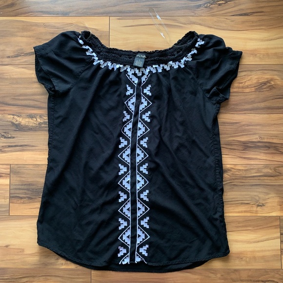 Sunny Taylor BoHo wear it two way Top S - Picture 2 of 5